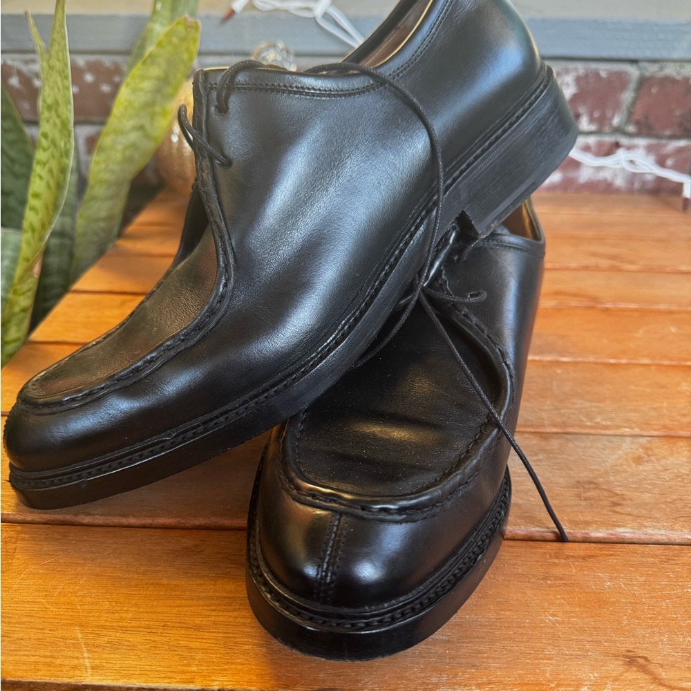 Brooks Brothers Black Leather Oxfords
